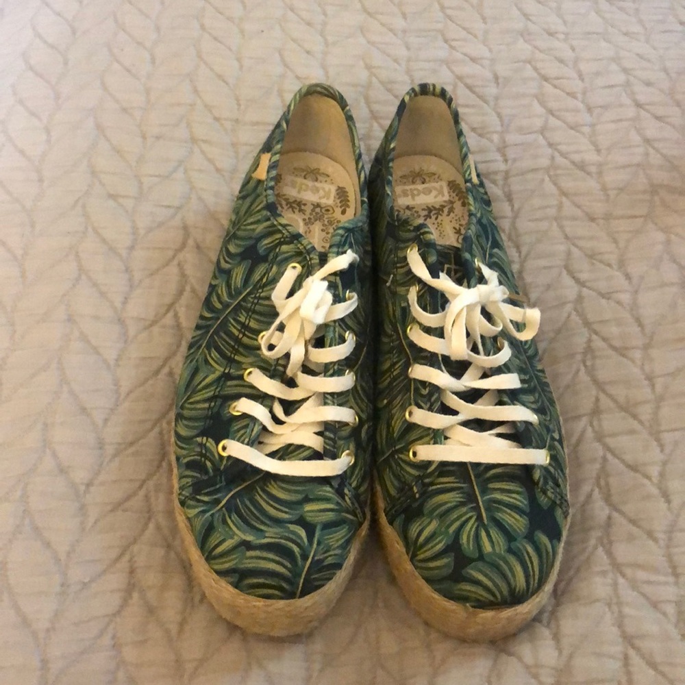 Keds x Rifle Paper Co espadrille platform sneaker